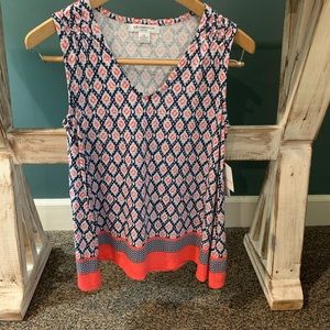 Liz Claiborne sleeveless top